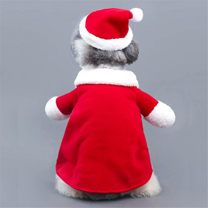 Santa Pet Christmas Costume for Dogs & Cats